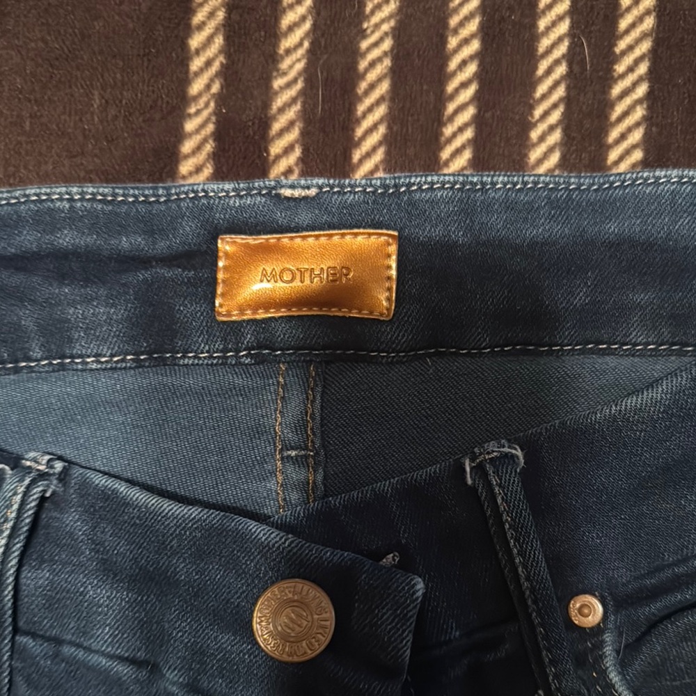 Mother womens Blue Jeans